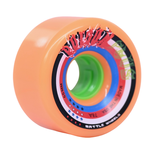 Battle Poison Plus Road Wheel 65mm 78a