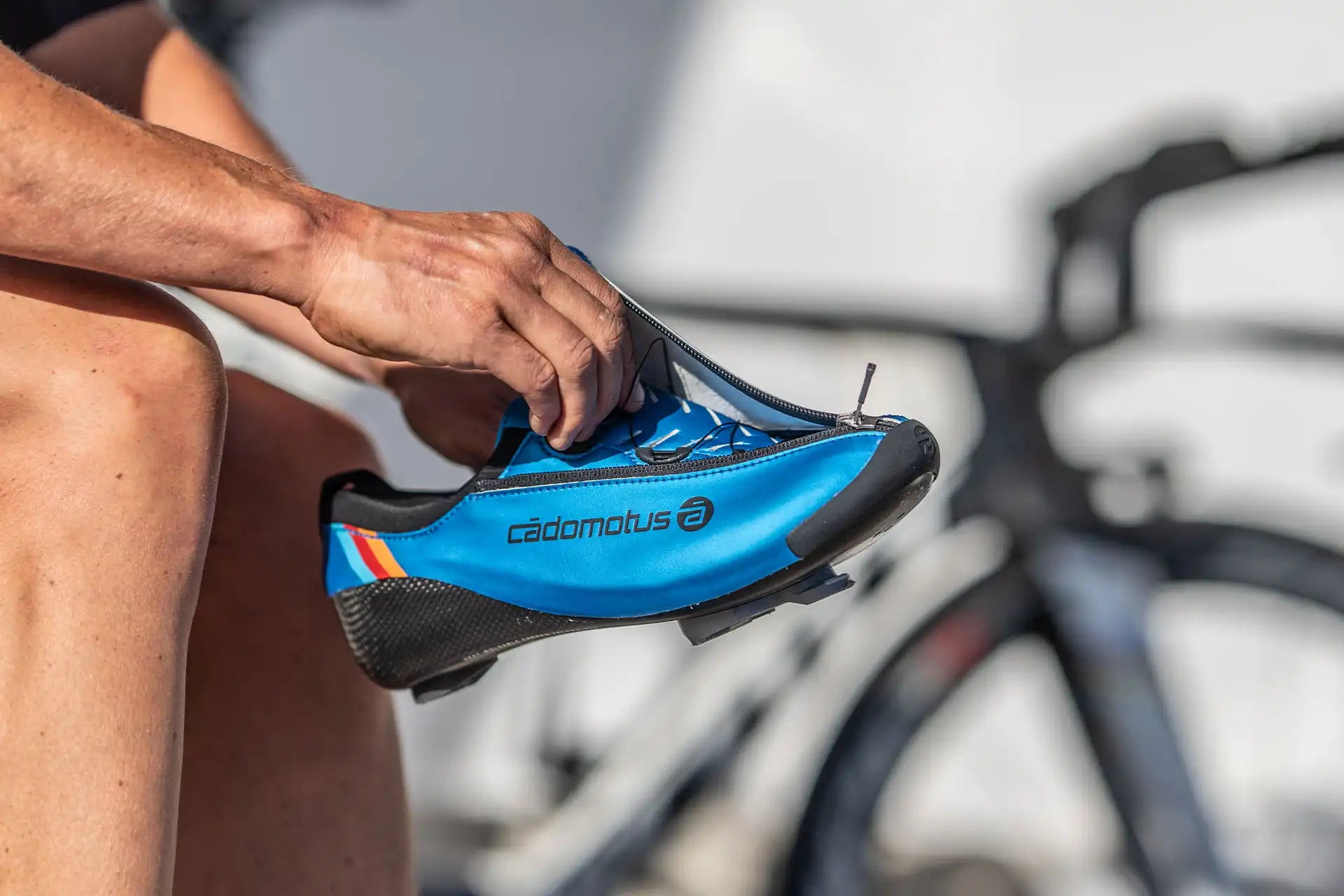 Cycling shoes for long and short distance triathlon