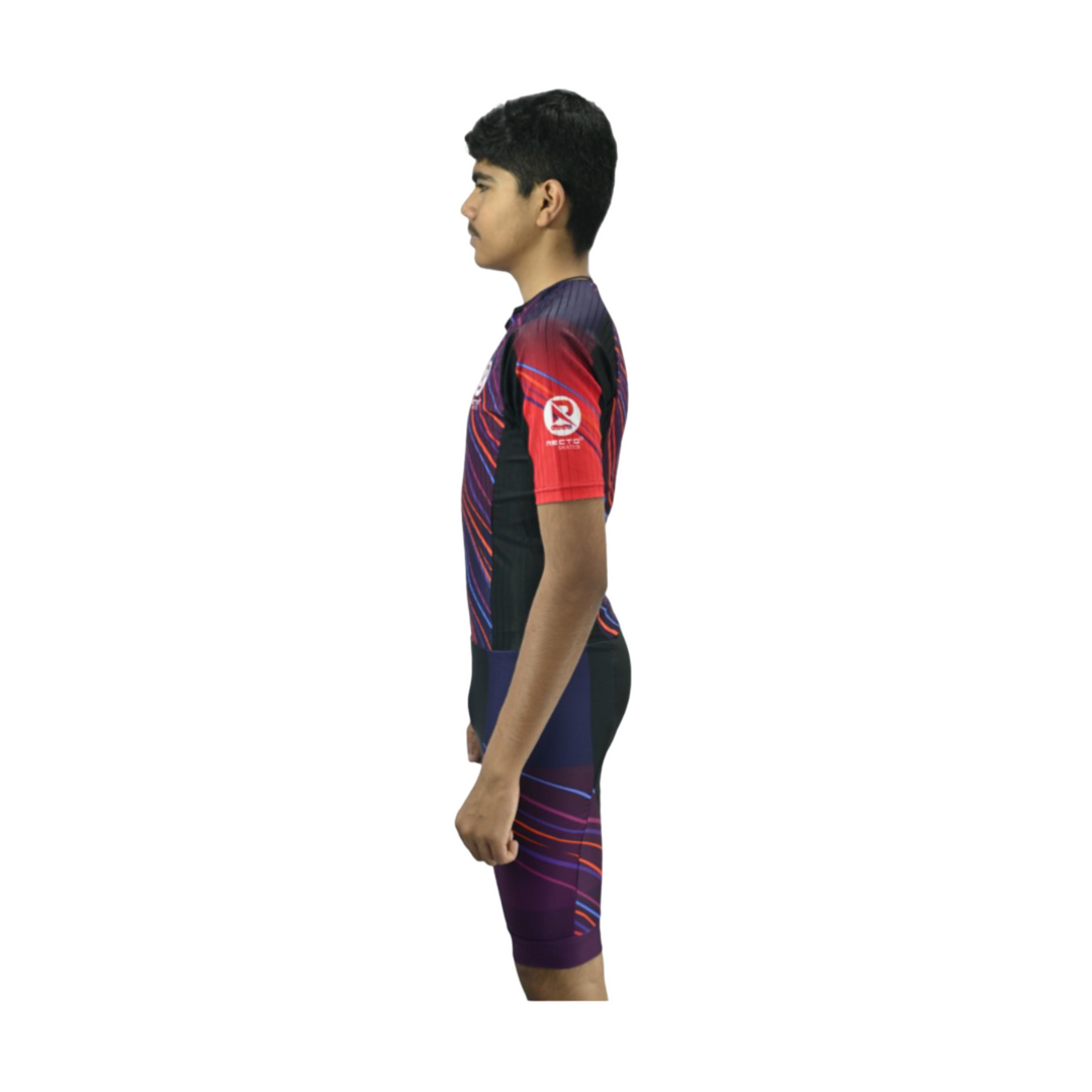 Recto Lycra Skinsuit Purple