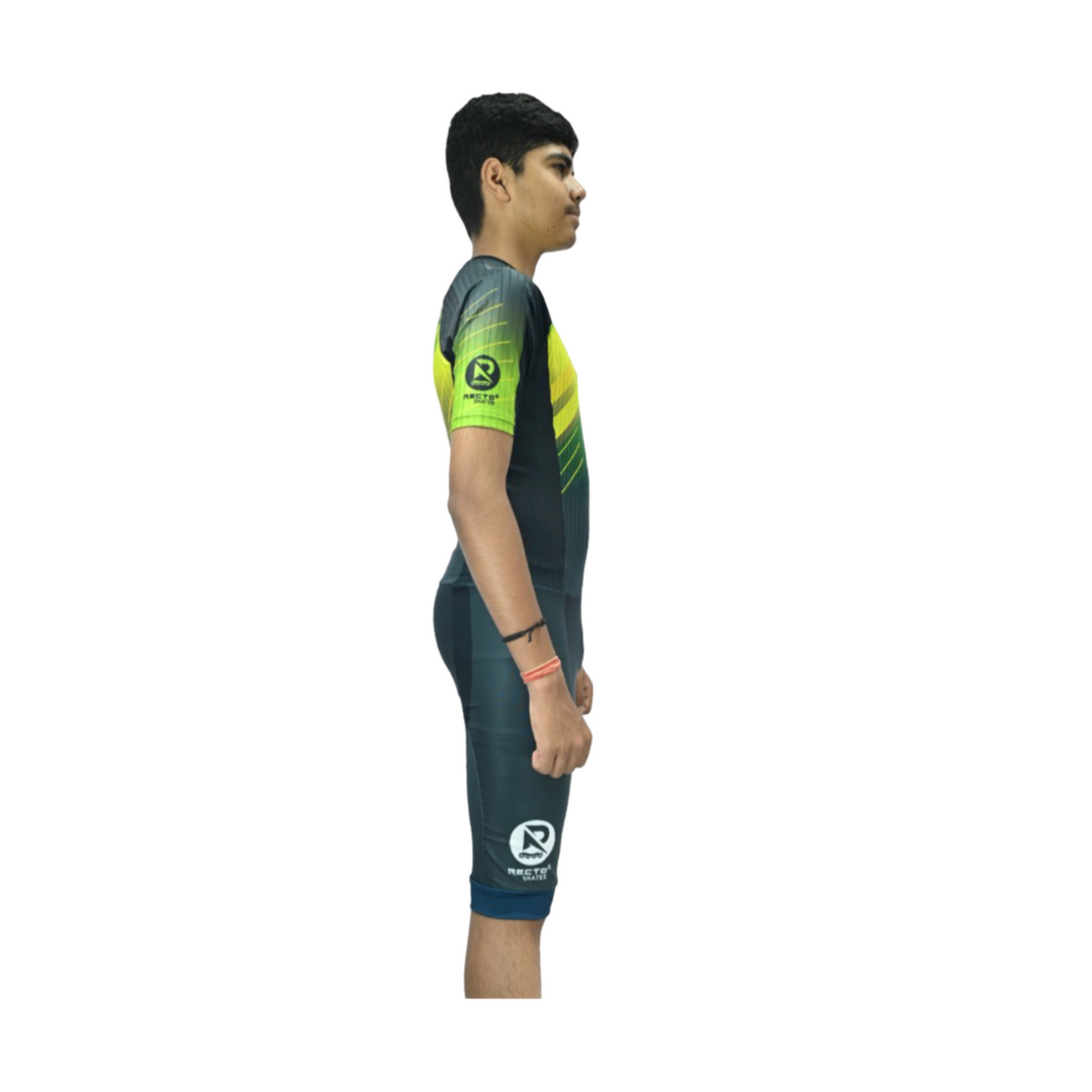 Recto Lycra Skinsuit Green