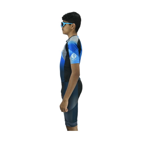 Recto Lycra Skinsuit Blue