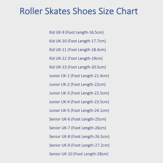 Choose Your Size