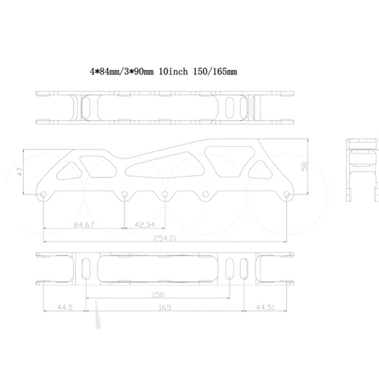 Cadomotus Argon-TR4 Inline Frames