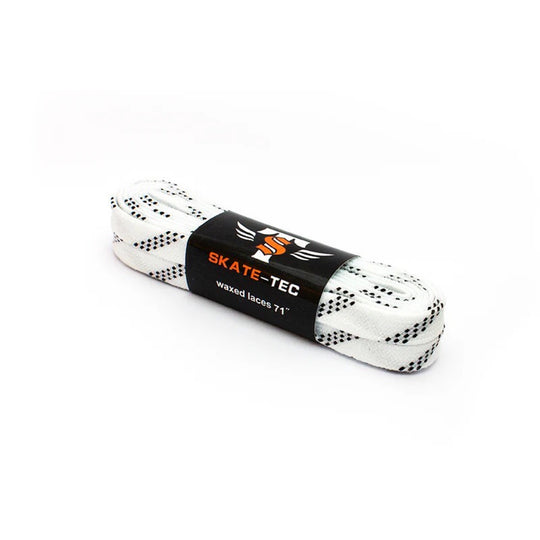 Skate-Tec Waxed Laces White