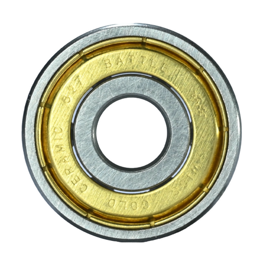 Swiss Gold White Ceramic Speed Bearing 627|608