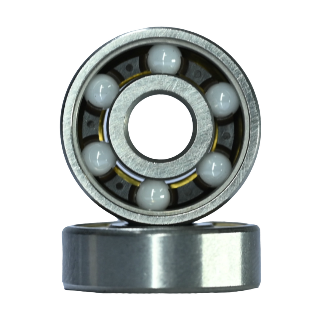 Swiss Gold White Ceramic Speed Bearing 627|608