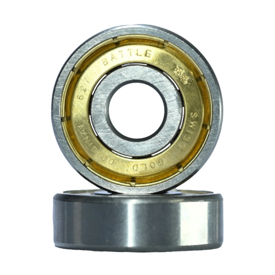 Swiss Gold White Ceramic Speed Bearing 627|608
